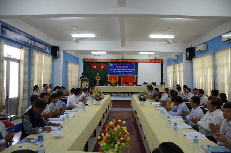 Lễ Ký kết hợp tác giữa Doanh nghiệp và Trường trung cấp kỹ thuật nghề và kinh tế Nguyễn Hữu Cảnh